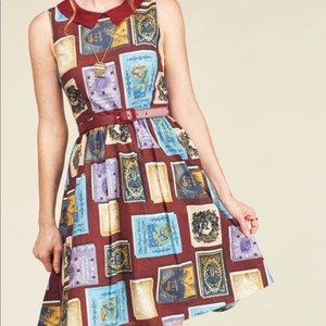 Modcloth Vintage Style Book Dress